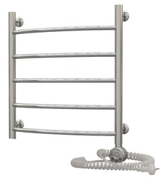 Электрический полотенцесушитель Акванерж дуга 600x600 правый тэн Aquanerzh
