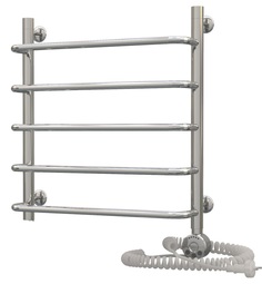 Электрический полотенцесушитель Акванерж скоба 600x600 правый тэн Aquanerzh