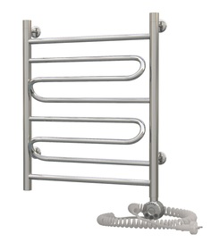 Электрический полотенцесушитель Акванерж зиг-заг 700x500 правый тэн Aquanerzh