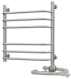 Электрический полотенцесушитель Акванерж трапеция групповая 600x500 правый тэн Aquanerzh