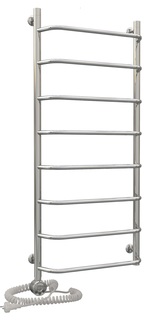 Электрический полотенцесушитель Акванерж трапеция 1200x400 левый тэн Aquanerzh