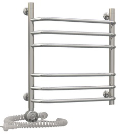 Электрический полотенцесушитель Акванерж трапеция групповая 600x500 левый тэн Aquanerzh