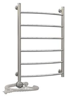 Электрический полотенцесушитель Акванерж дуга 700x500 левый тэн Aquanerzh