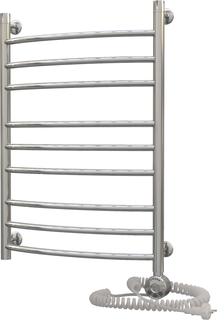 Электрический полотенцесушитель Акванерж дуга групповая 700x500 правый тэн Aquanerzh