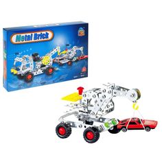 Конструктор металлический «Кран-эвакуатор», 146 деталей Conmay