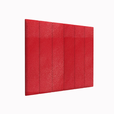 Мягкие обои Eco Leather Red 20х100 см 4 шт. Tartilla