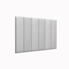 Мягкие обои Eco Leather Silver 20х80 см 4 шт. Tartilla