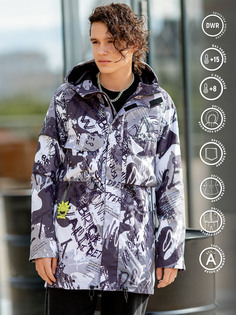 Ветровка детская Batik 553-23в-176-88-3-02 цвет милитари монохном, размер 134 Батик