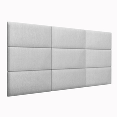 Мягкие обои Eco Leather Silver 30х60 см 2 шт. Tartilla