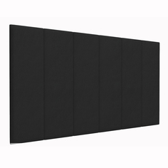 Мягкие обои Eco Leather Black 30х100 см 4 шт. Tartilla