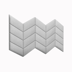 Мягкие обои Eco Leather Silver 30х30PL см 2 шт. Tartilla