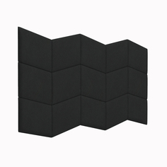 Мягкие обои Velour Black 30х45PL см 2 шт. Tartilla
