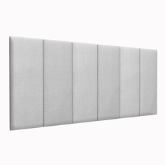 Мягкие обои Eco Leather Silver 30х80 см 4 шт. Tartilla