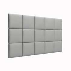 Мягкие обои Eco Leather Grey 30х30 см 4 шт. Tartilla