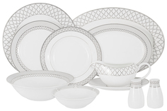 Обеденный сервиз Anna Lafarg Виндзор, 6 персон 27 предметов фарфор AL-1003_27-E11_