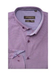 Рубашка мужская Imperator Public 41-33-sl фиолетовая 41/178-186