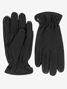 Перчатки мужские ROECKL 13013-551 черные, р.9.5