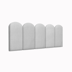 Мягкие обои Eco Leather Silver 30х60R см 2 шт. Tartilla