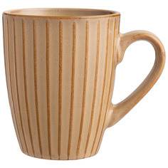 Набор из 6 штук Кружка Lefard Stripe collection 365мл, сливочный, керамика 191-217_