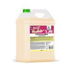 Крем-мыло жидкое "Soapy" ваниль со сливками увлажняющее, 5 л. Clean&Green CG8185