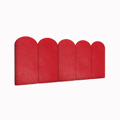 Мягкие обои Eco Leather Red 30х60R см 4 шт. Tartilla