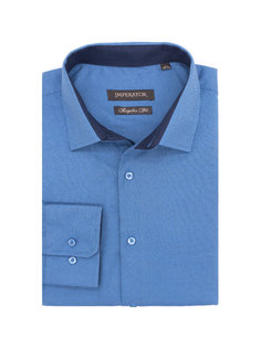 Рубашка мужская Imperator Porto 5 голубая 39/ 170-178