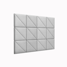 Мягкие обои Eco Leather Silver 30х30TPL см 2 шт. Tartilla