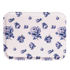 Поднос Katie Alice Vintage Indigo 43 X 33 см, пластик