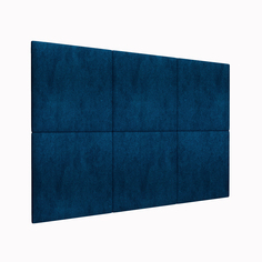 Мягкие обои Velour Blue 50х50 см 2 шт. Tartilla
