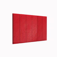 Мягкие обои Eco Leather Red 20х80 см 4 шт. Tartilla