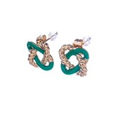 Серьги из бижутерного сплава с эмалью Moon Paris Mo-22.10-086