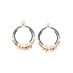 Серьги из бижутерного сплава с авантюрином Nature Bijoux NB23.1-12-78120