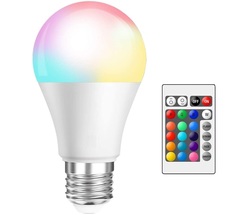 Светодиодная лампочка RGB E27 80х135 мм (00000141867) Lemon Tree