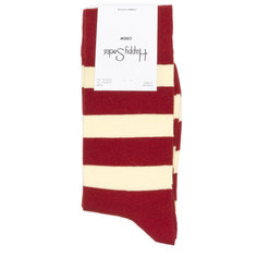 Носки унисекс Happy Socks Happy-Socks-Stripe-Red-Yellow разноцветные 41-46