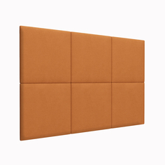Мягкие обои Velour Orange 50х50 см 1 шт. Tartilla