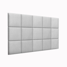 Мягкие обои Eco Leather Silver 30х30 см 4 шт. Tartilla