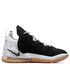 Кроссовки мужские Nike LeBron 18 EP черные/белые 41 EU