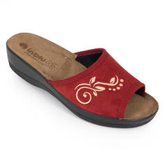 Тапочки женские Inblu 347459990 бордовые 38 RU