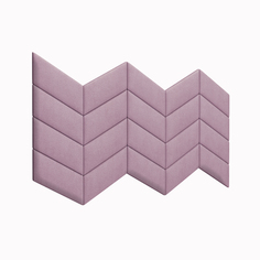 Мягкие обои Velour Pink 30х30PL см 2 шт. Tartilla
