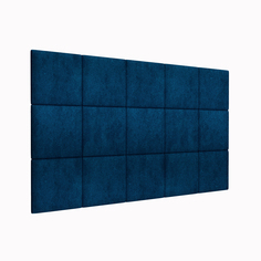 Мягкие обои Velour Blue 30х30 см 4 шт. Tartilla