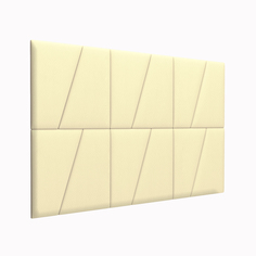 Мягкие обои Eco Leather Vanilla 50х50DP см 2 шт. Tartilla