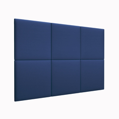 Мягкие обои Eco Leather Blue 50х50 см 1 шт. Tartilla