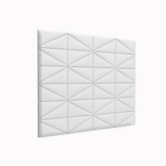 Мягкие обои Eco Leather White 15х30PL см 2 шт. Tartilla