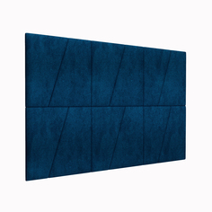 Мягкие обои Velour Blue 50х50DP см 2 шт. Tartilla