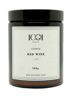 Ароматическая свеча 1001MOSCOW Red Wine массажная с нотами десертных сортов винограда