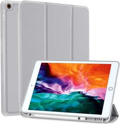 Чехол-подставка для Apple iPad 10.2" (iPad 7/iPad 8/iPad 9), серый Surf Blaze