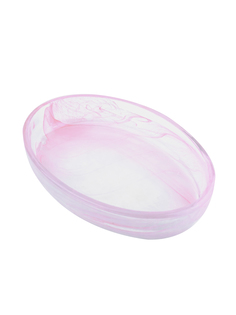 Мыльница для ванной комнаты стеклянная PINK TRENDY PROFFI PH11239