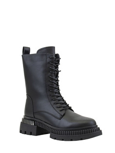 Ботинки женские Milana 2221961 черные 38 RU