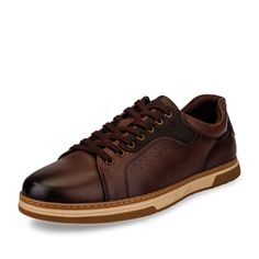 Кеды мужские INSTREET 248-31MV-727ST коричневые 42 RU