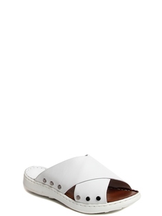 Шлепанцы женские Milana 1916021 белые 36 RU